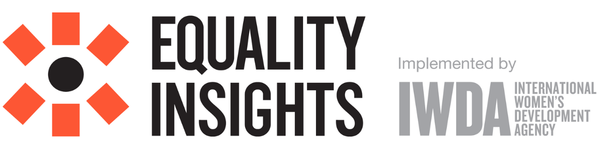 Equality Insights logo - implemented by IWDA