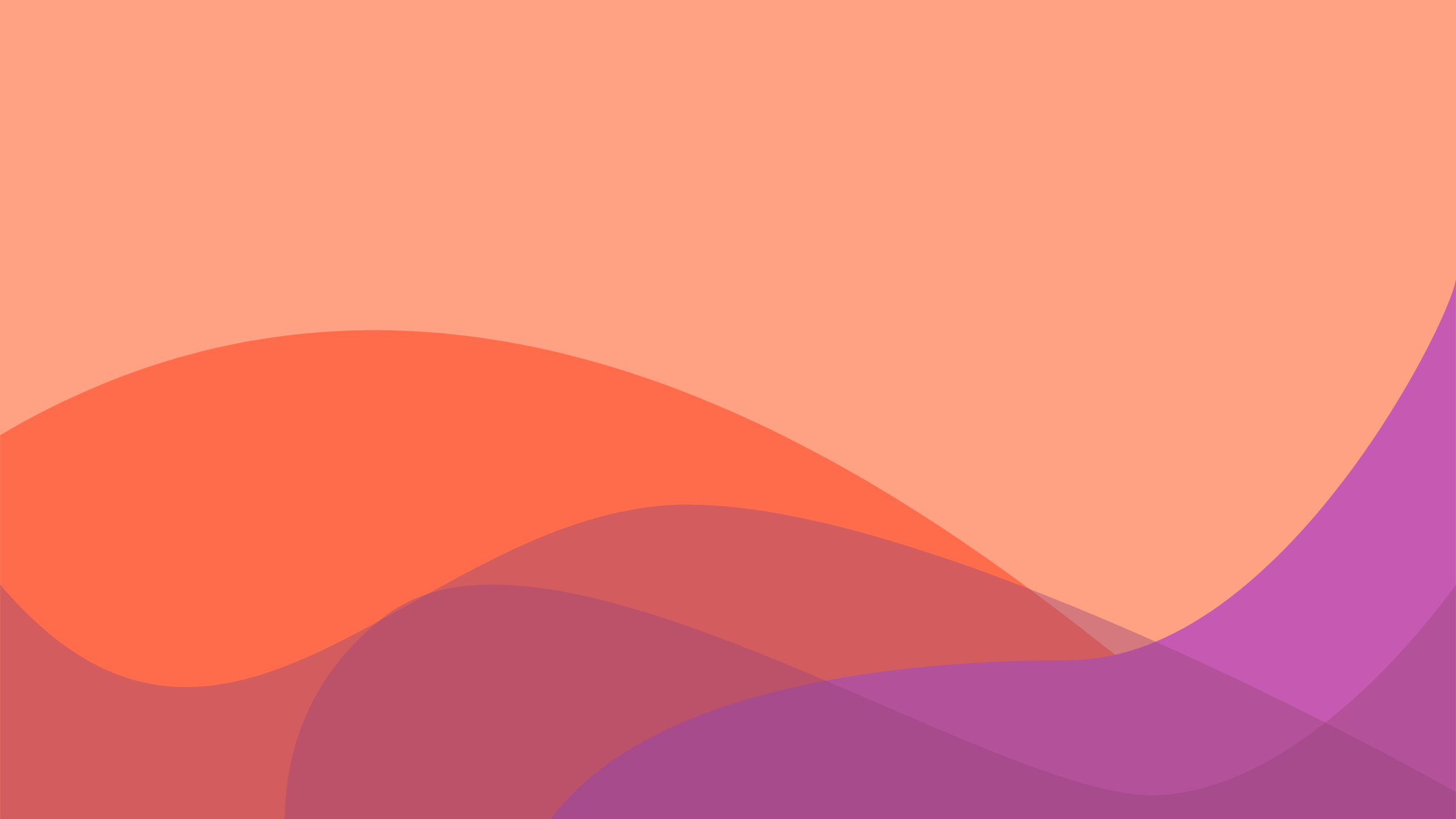 An orange background with a wave pattern (decorative)