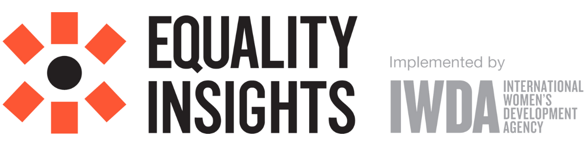 Equality Insights logo - implemented by IWDA