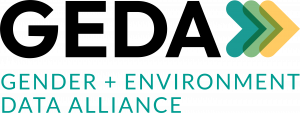 Gender and Environment Data Alliance (GEDA) Logo