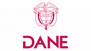 Dane Logo, the national statistics office of Colombia