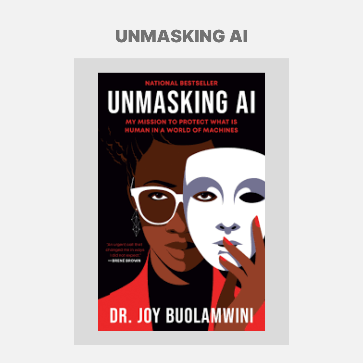 Cover of Book 'Unmasking AI'